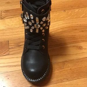 Kurt Geiger (London) Little girl combat boot